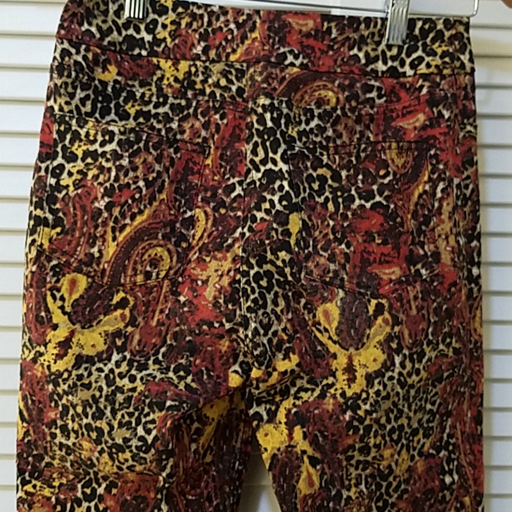 Soft Surroundings Animal Print Pants XS - Picture 6 of 13